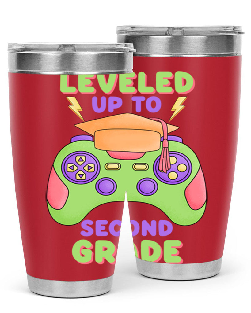 Leveled up to 2nd Grade 15#- second grade- Tumbler