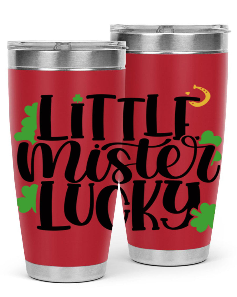 Little Mister Lucky Style 67#- St Patricks Day- Tumbler