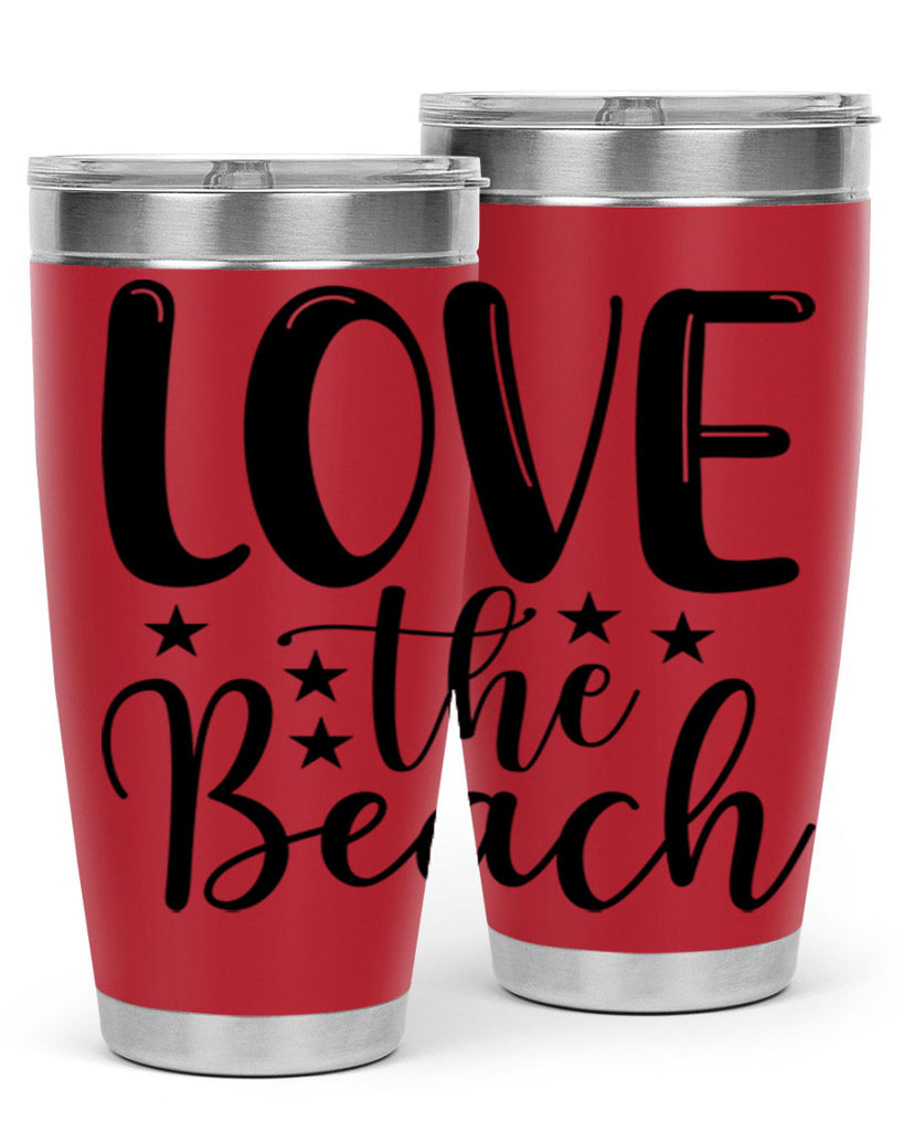 Love The Beach 305#- mermaid- Tumbler