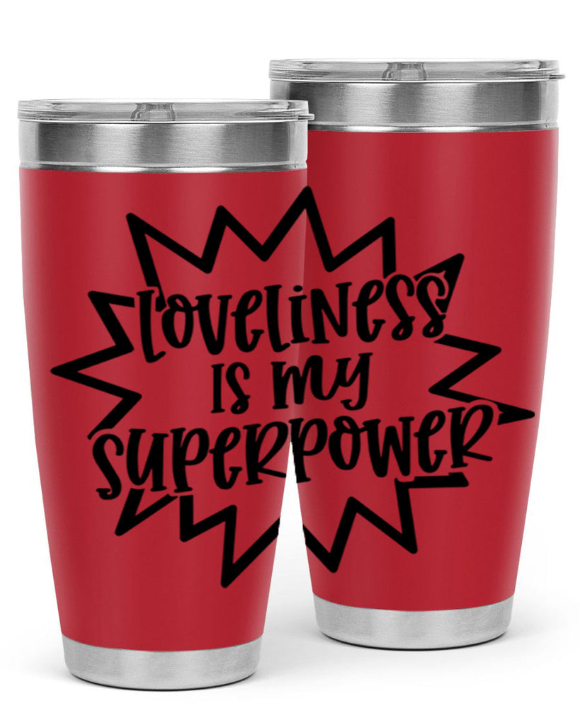 Loveliness Is My Superpower Style 53#- baby- tumbler