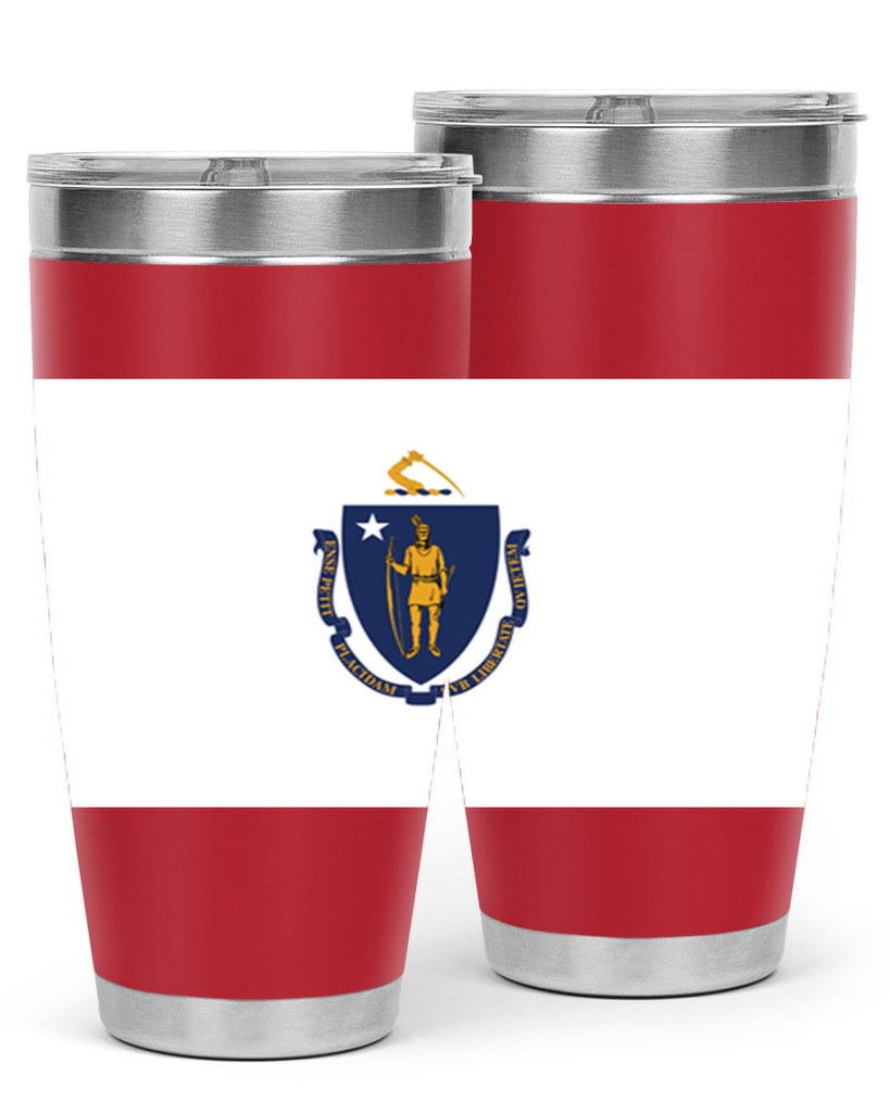 Massachusetts 31#- Us Flags- Tumbler