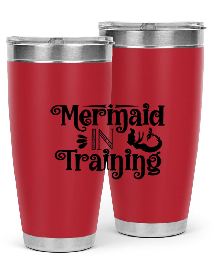 Mermaid In Training 364#- mermaid- Tumbler