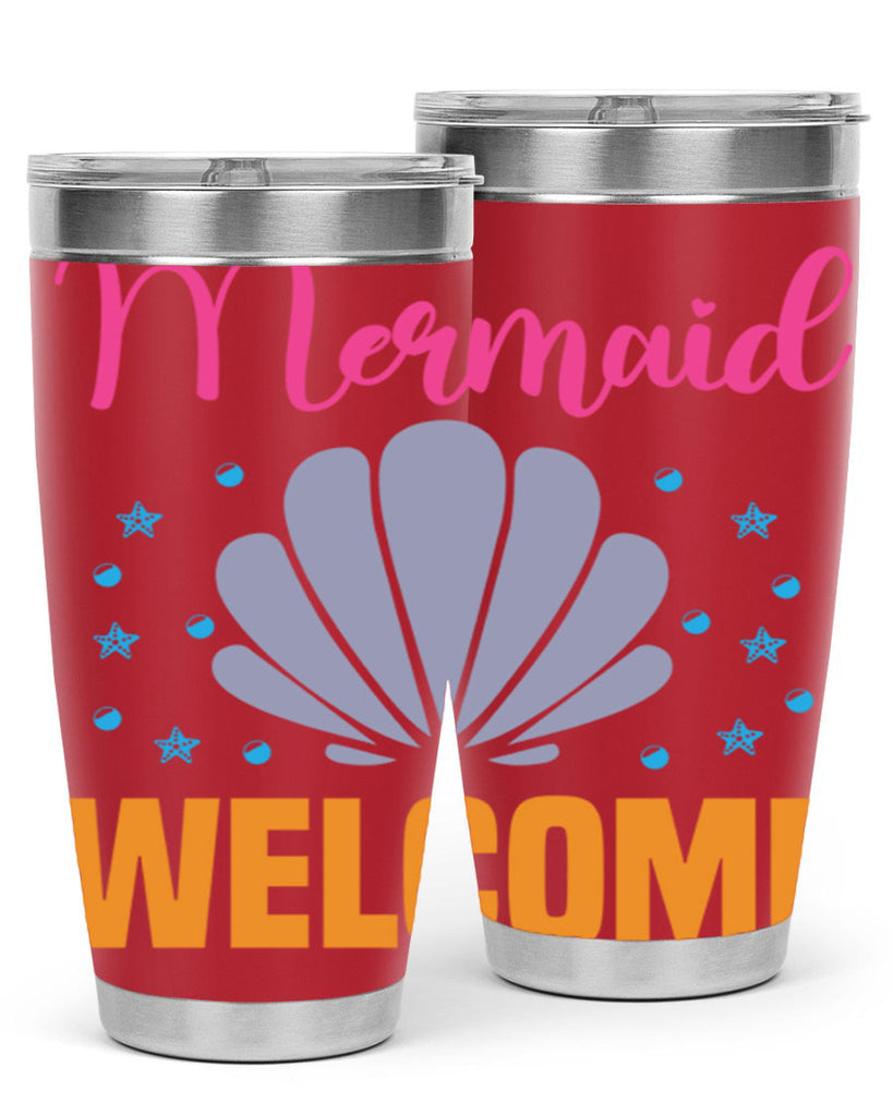 Mermaid Welcome Design 467#- mermaid- Tumbler