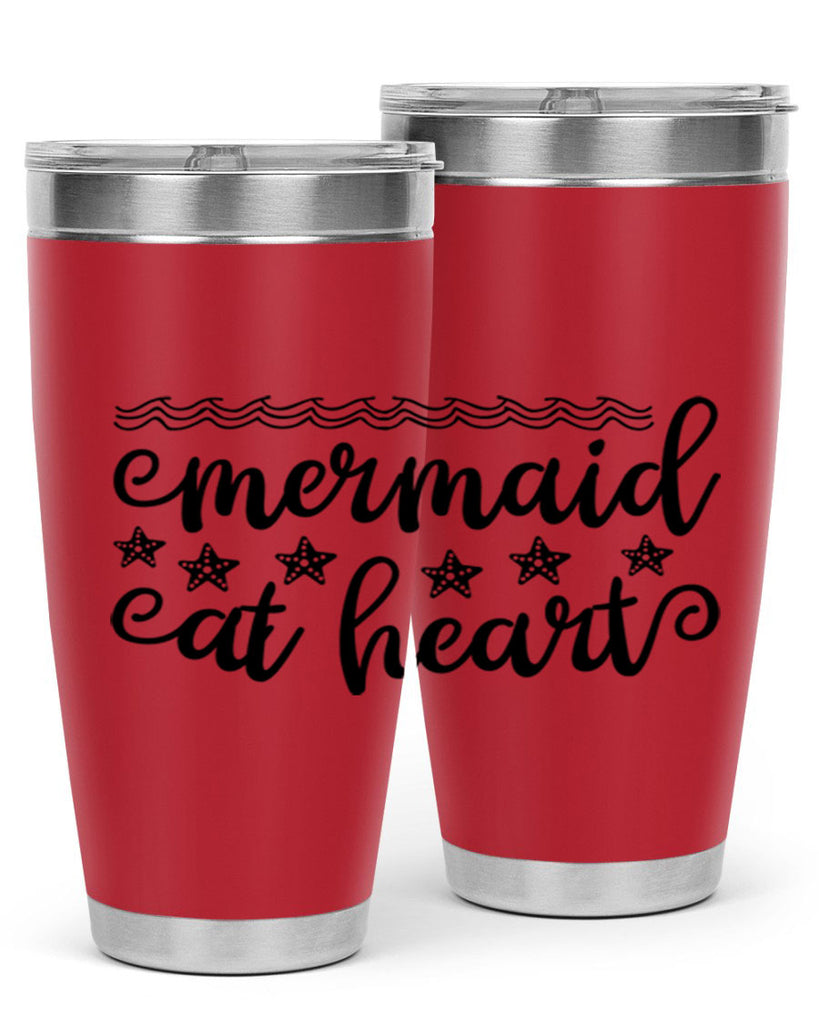 Mermaid at heart design 398#- mermaid- Tumbler