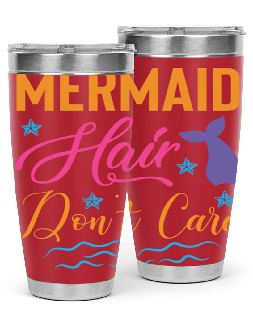 Mermaid hair dont care 414#- mermaid- Tumbler