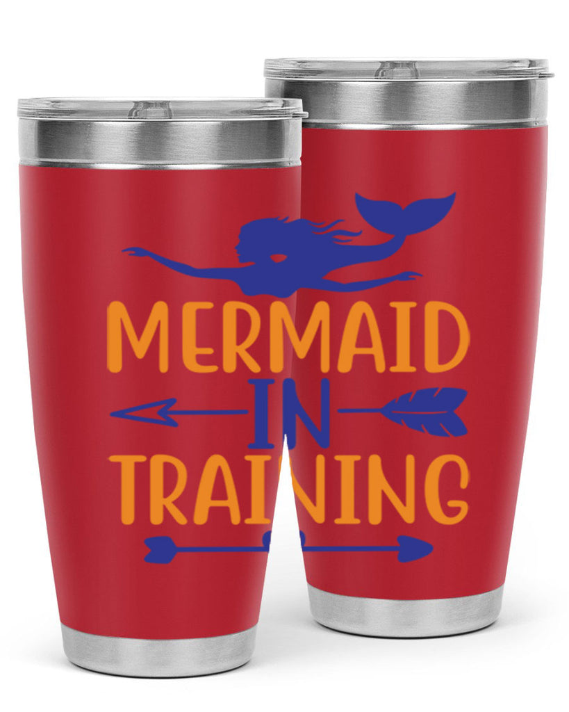 Mermaid in Training 360#- mermaid- Tumbler