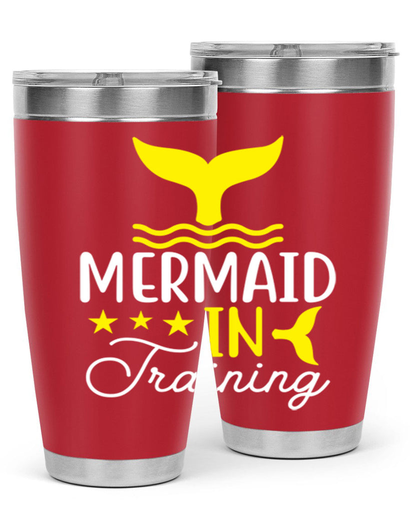 Mermaid in Training 361#- mermaid- Tumbler