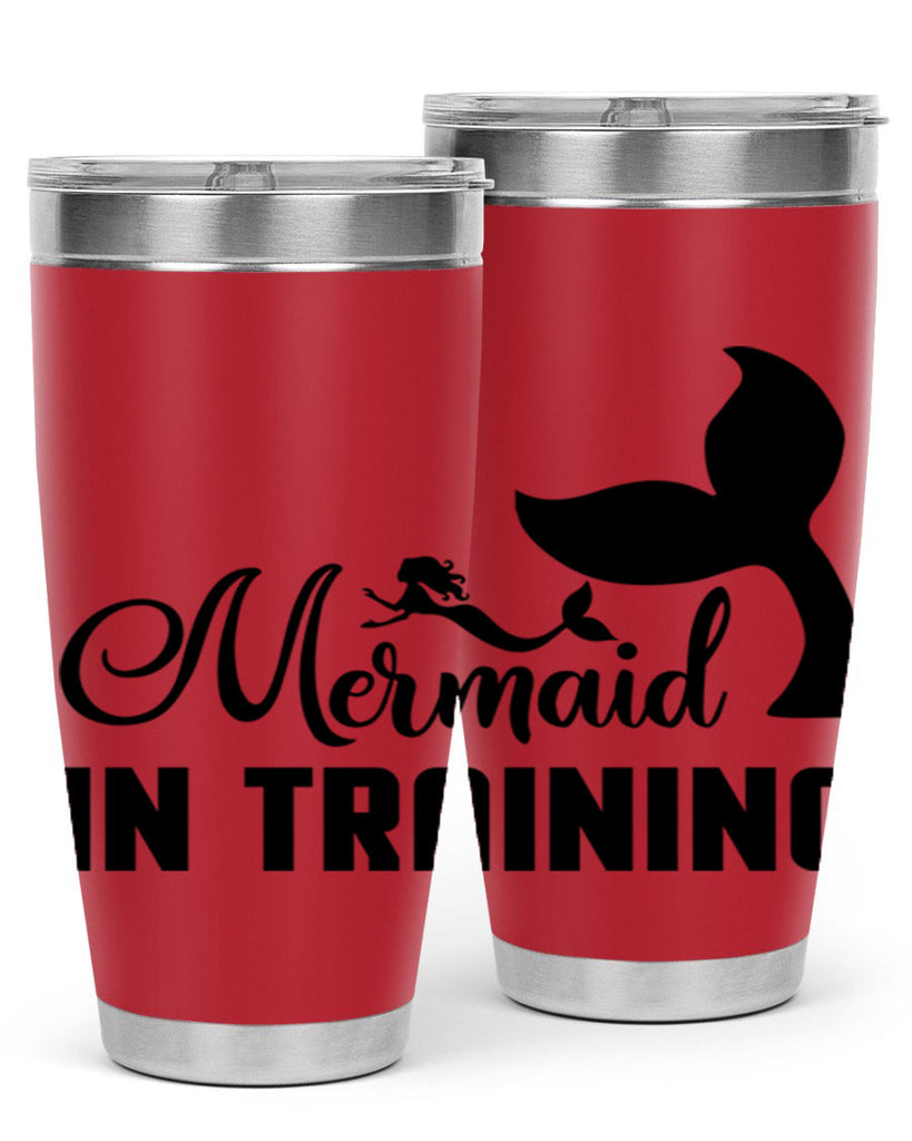 Mermaid in training 423#- mermaid- Tumbler