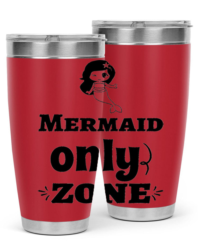 Mermaid only zone 439#- mermaid- Tumbler