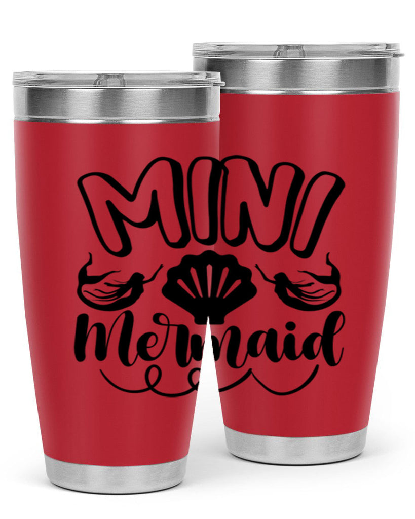 Mini mermaid 506#- mermaid- Tumbler