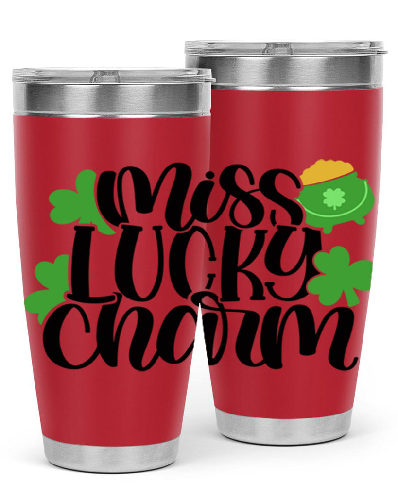 Miss Lucky Charm Style 48#- St Patricks Day- Tumbler