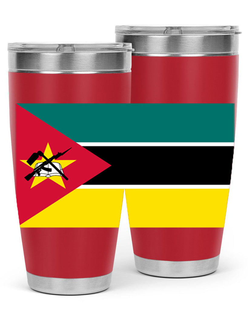Mozambique 80#- world flags- Tumbler
