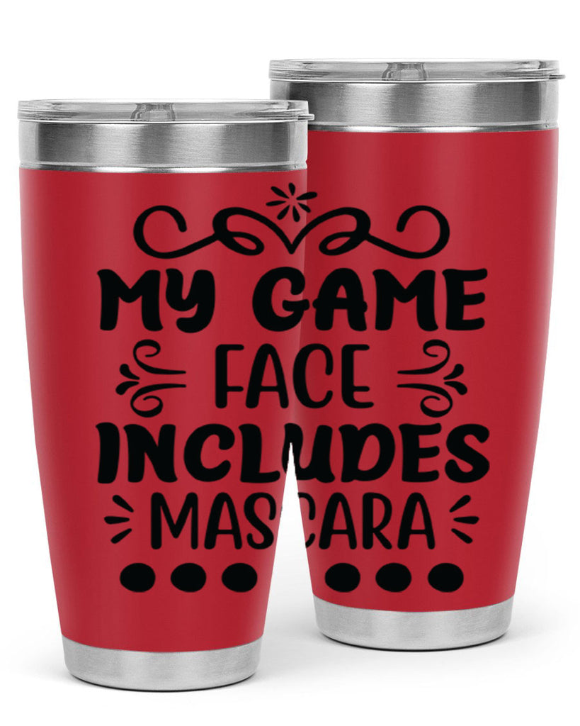 My Game Face Includes Mascara 128#- fashion- Cotton Tank