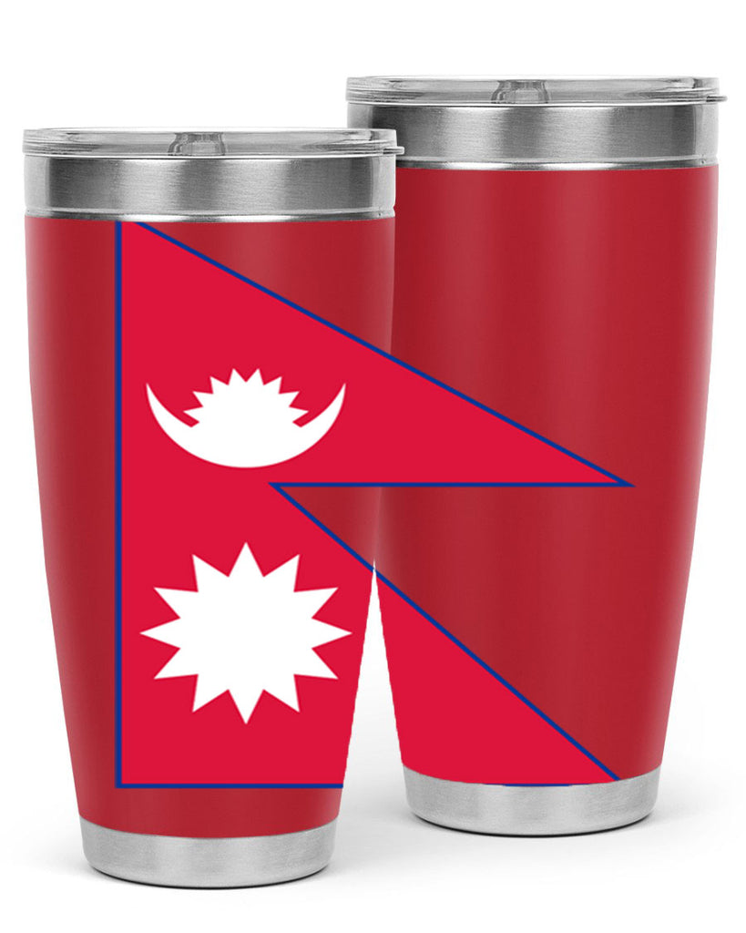 Nepal 76#- world flags- Tumbler