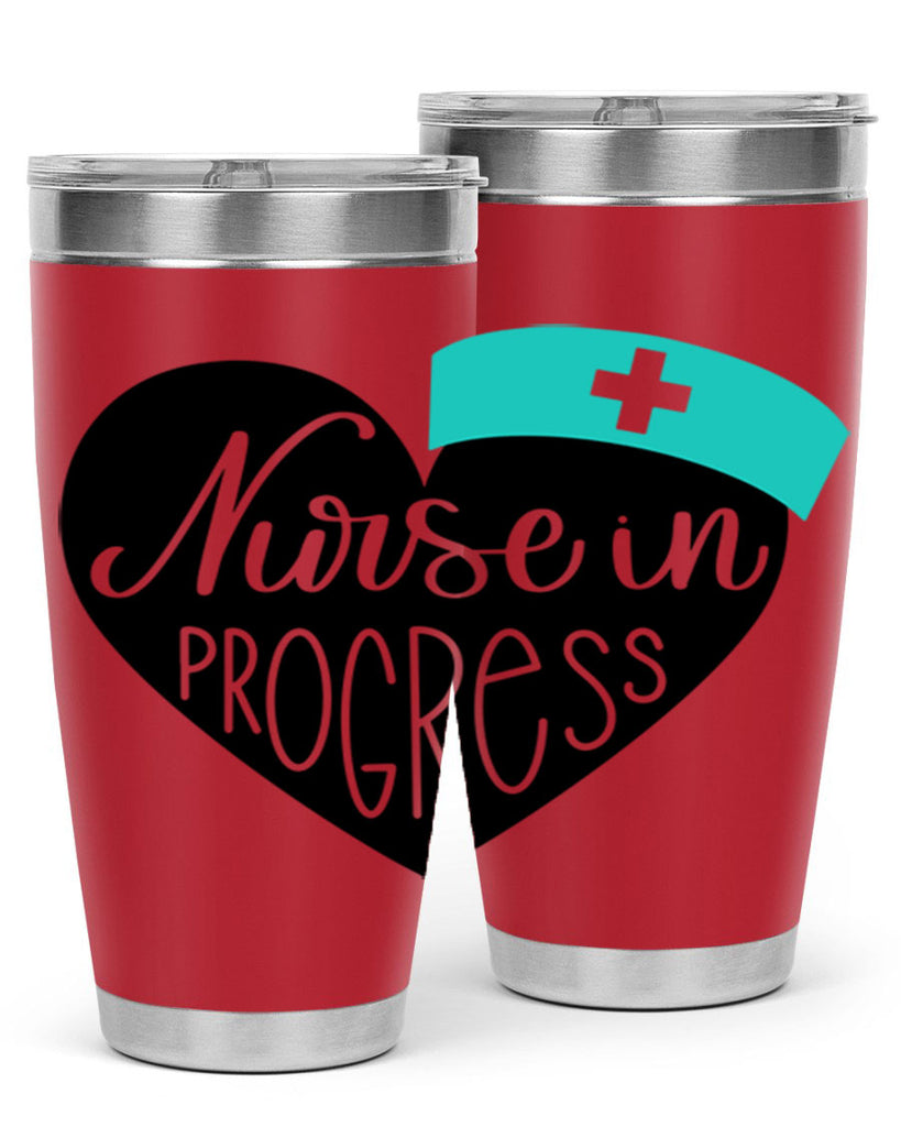 Nurse In Progress Style Style 112#- nurse- tumbler