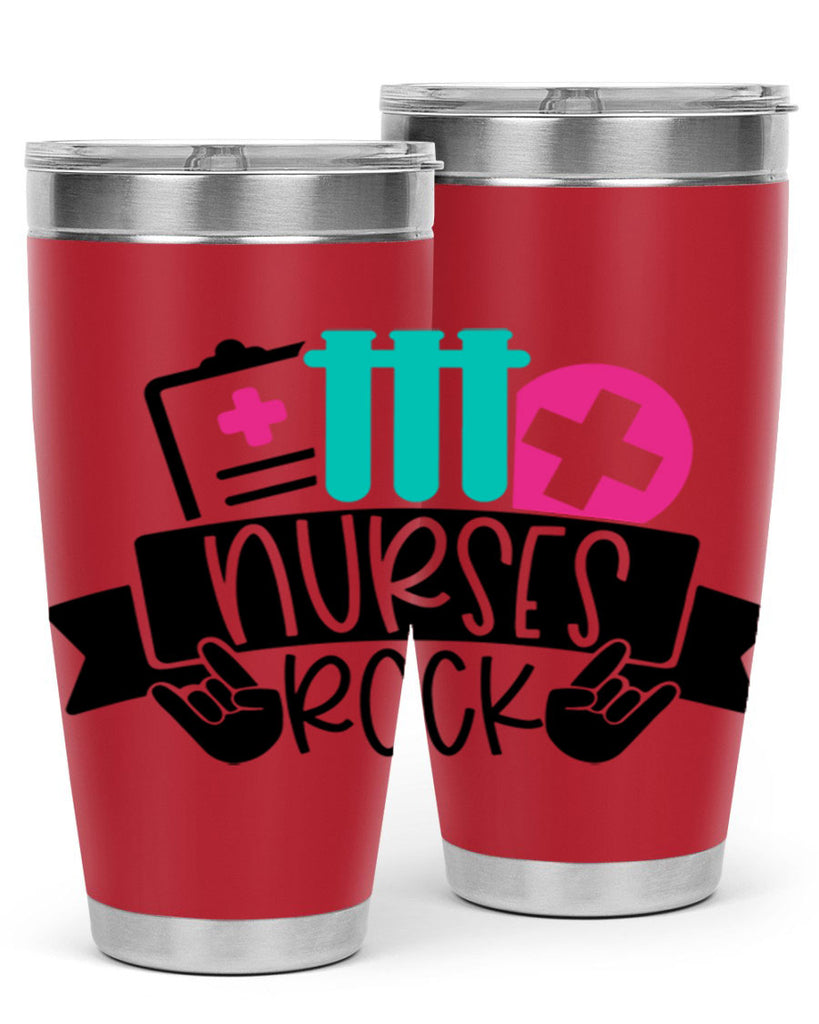 Nurses Rock Style Style 78#- nurse- tumbler