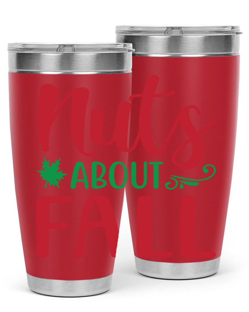 Nuts About Fall 443#- fall- Tumbler