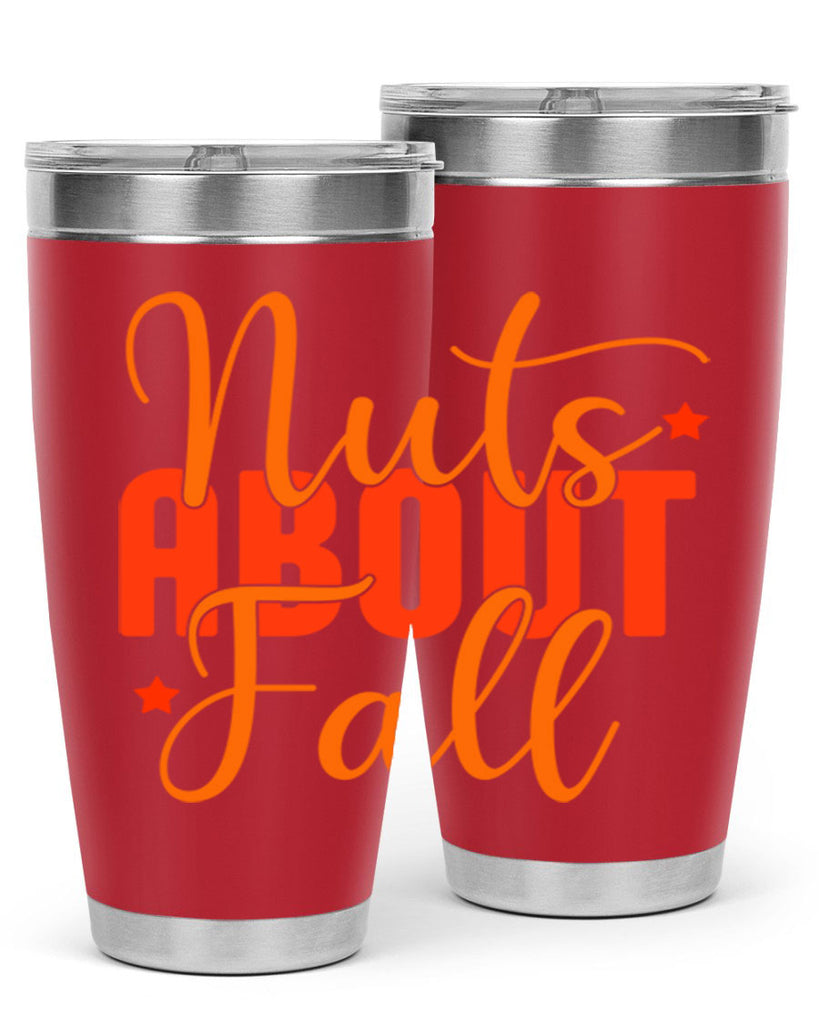 Nuts About Fall Design 444#- fall- Tumbler