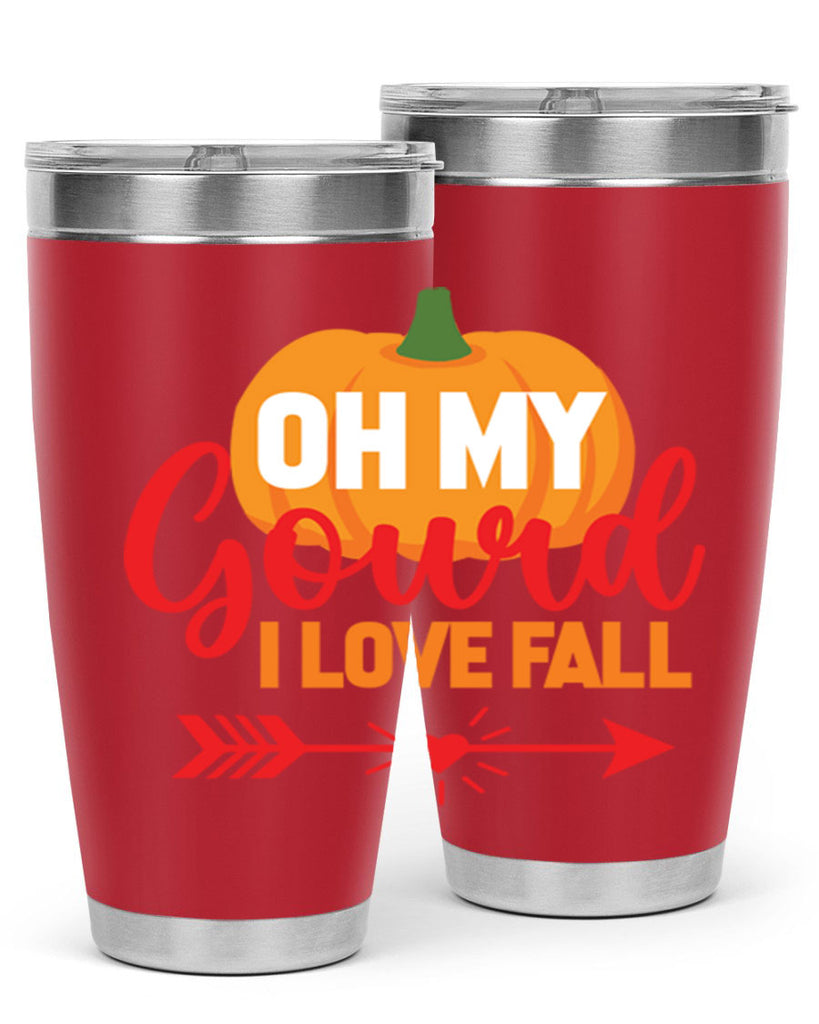 OhMyGourdILove 459#- fall- Tumbler