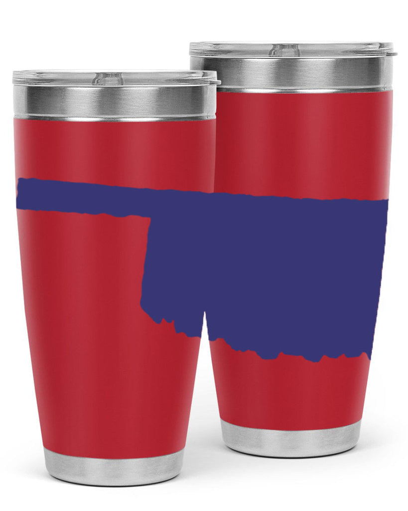 Oklahoma 15#- stateflags- Tumbler