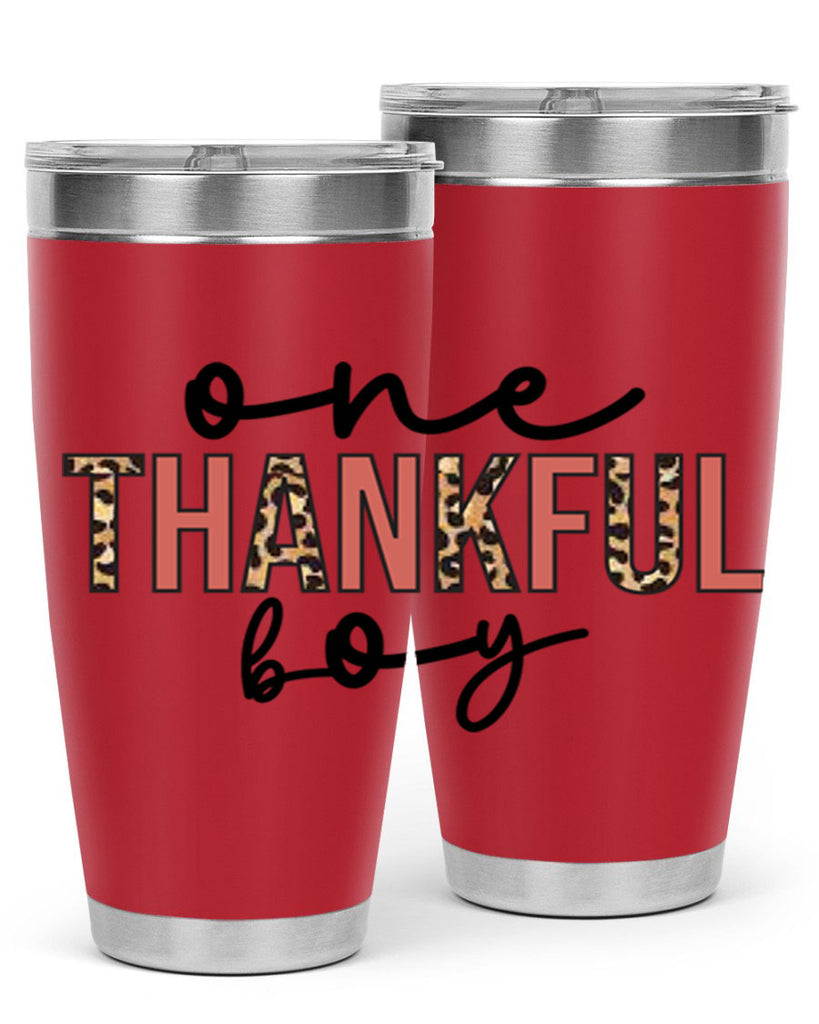 One thankful boy 462#- fall- Tumbler