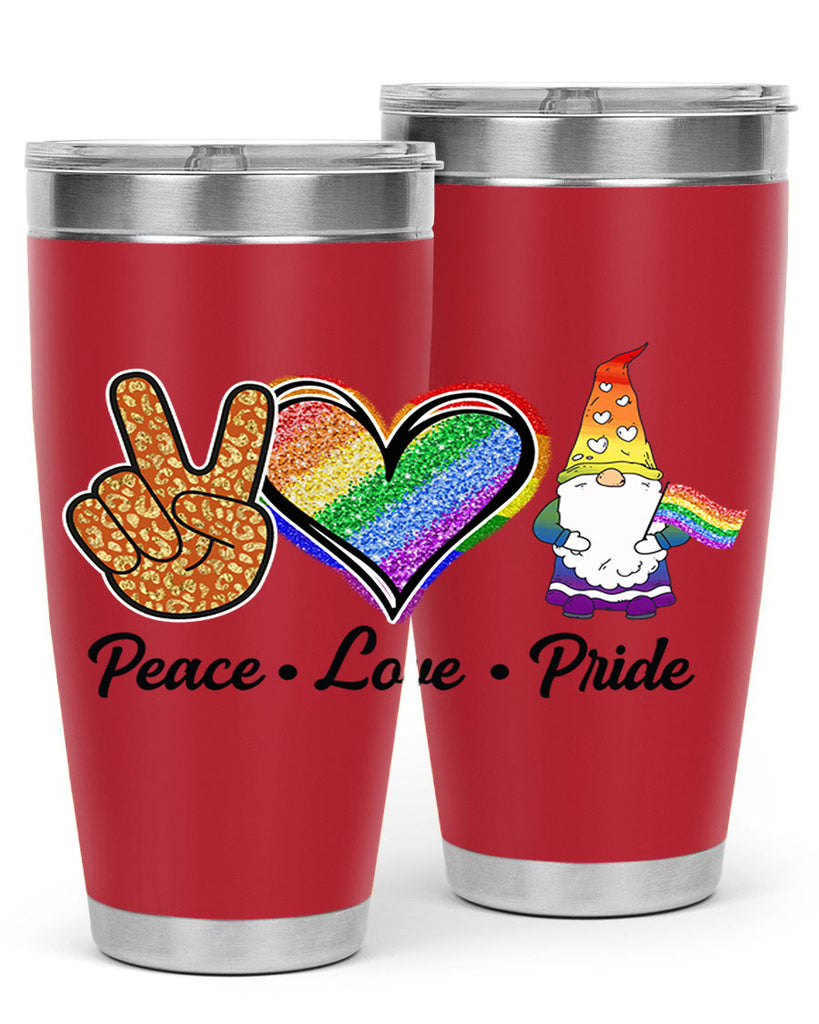 Peace Love Gnome Lgbt Flag  54#- lgbt- Tumbler