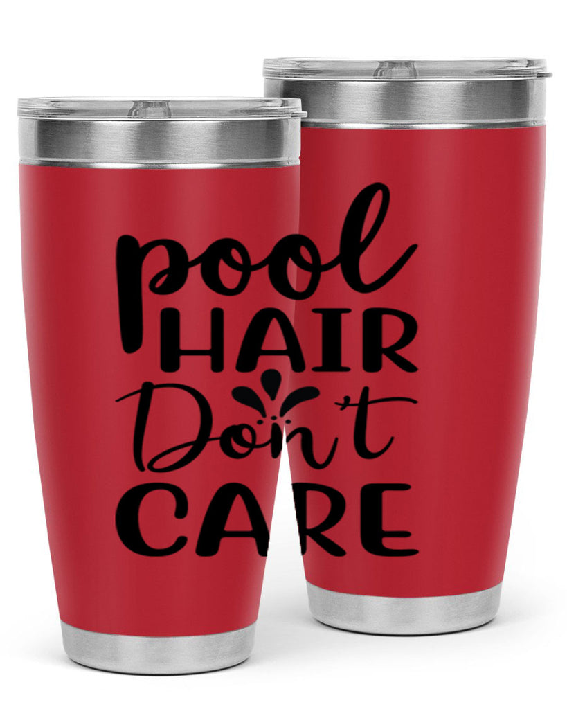Pool hair dont care 544#- mermaid- Tumbler
