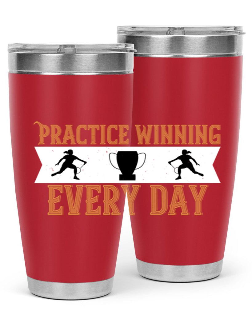 Practice winning every day 1922#- badminton- Tumbler