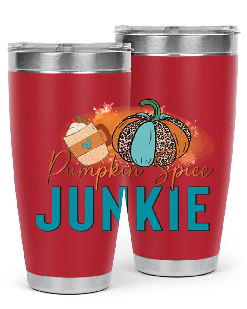 Pumpkin Spice Junkie 550#- fall- Tumbler