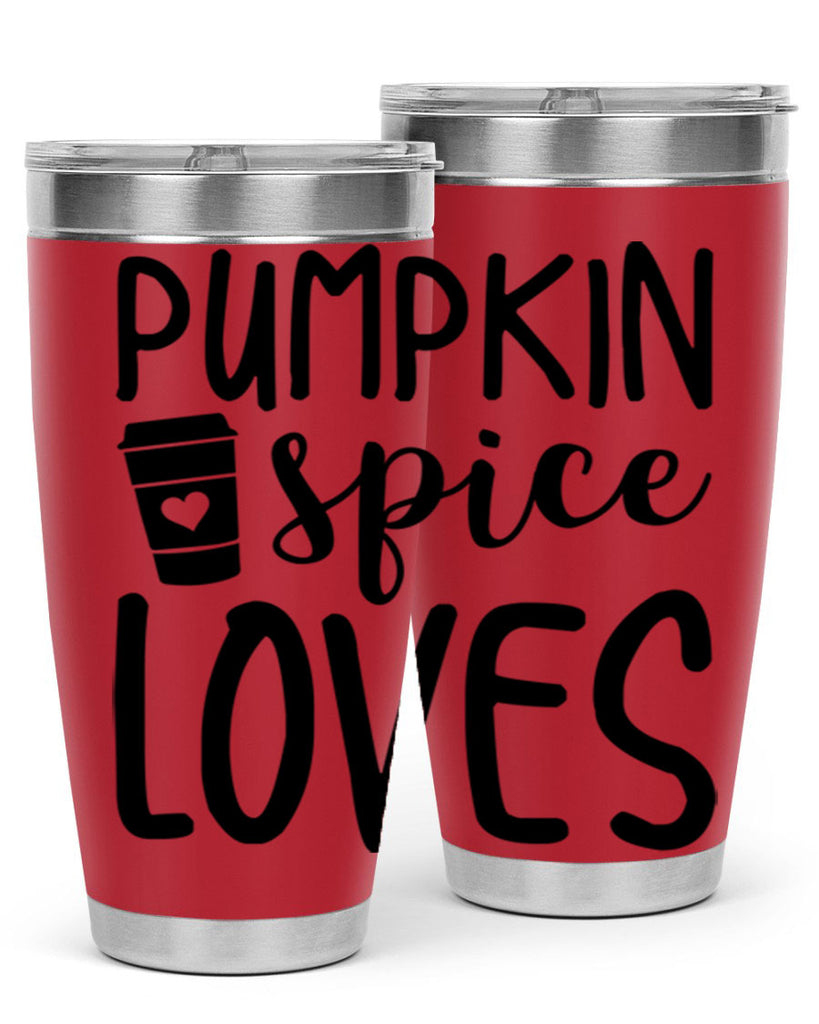 Pumpkin Spice Loves 555#- fall- Tumbler