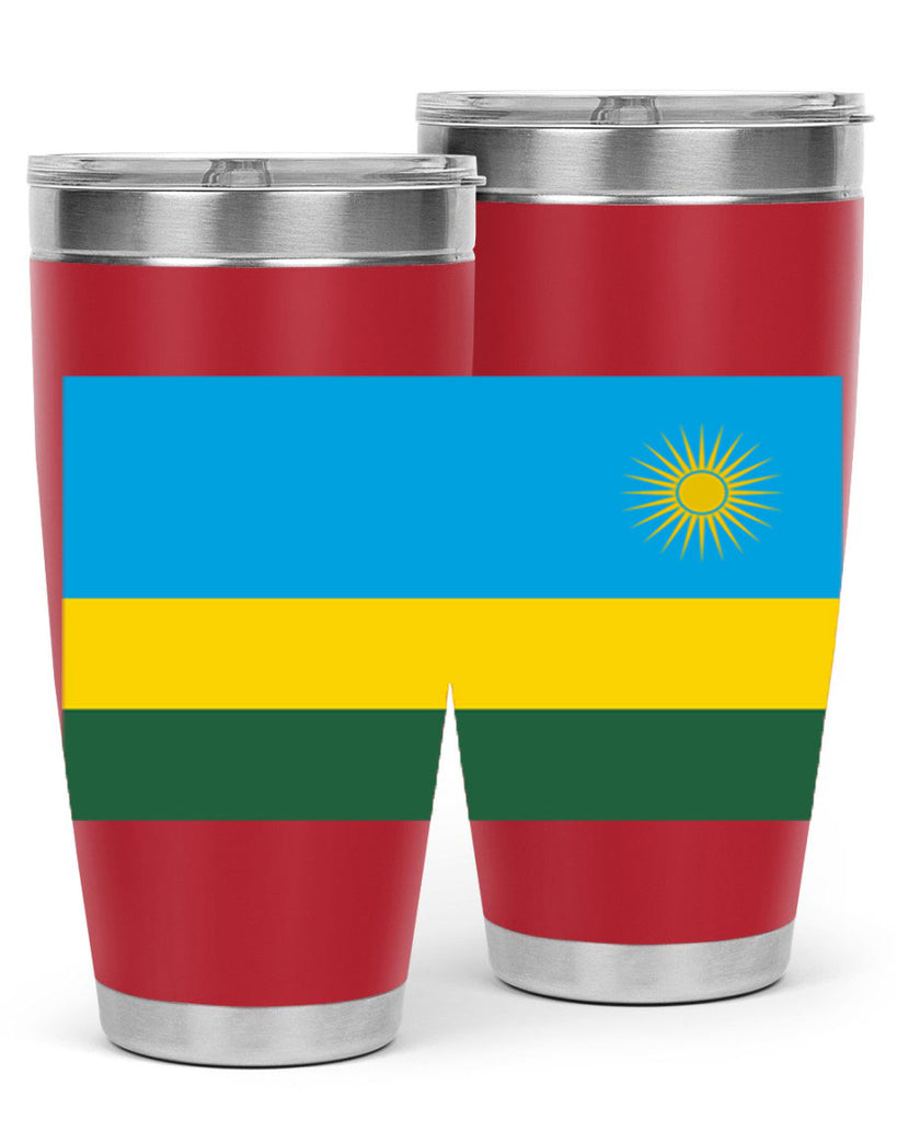 Rwanda 53#- world flags- Tumbler