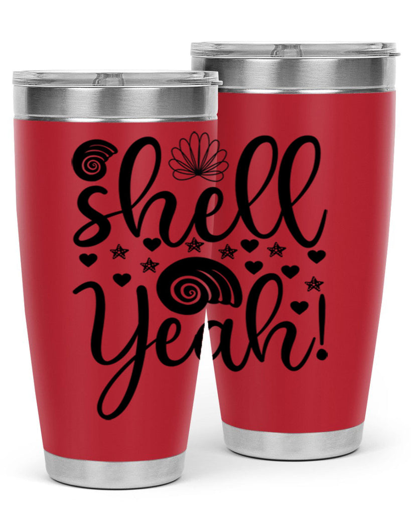 SHELL YEAH design 598#- mermaid- Tumbler