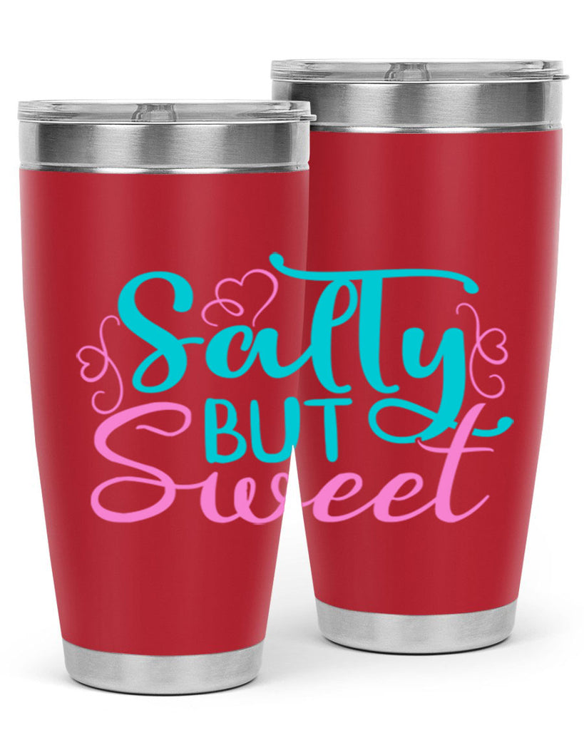 Salty But Sweet 565#- mermaid- Tumbler