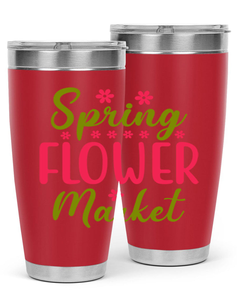 Spring Flower Market 423#- spring- Tumbler