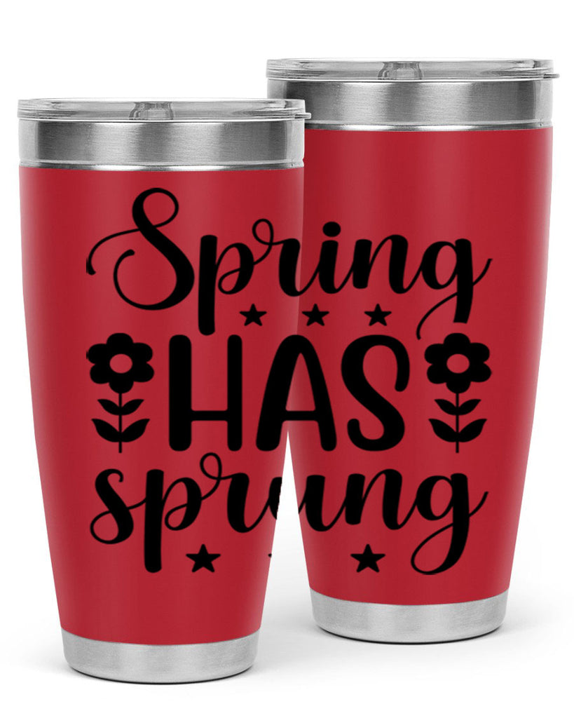 Spring has sprung  491#- spring- Tumbler