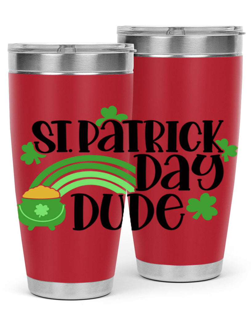 St Patrick Day Dude Style 29#- St Patricks Day- Tumbler