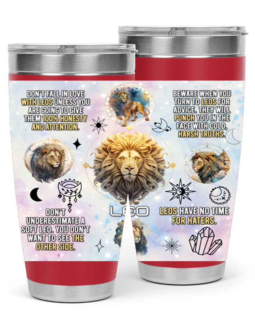 StraightLeo 473#- zodiac- Tumbler