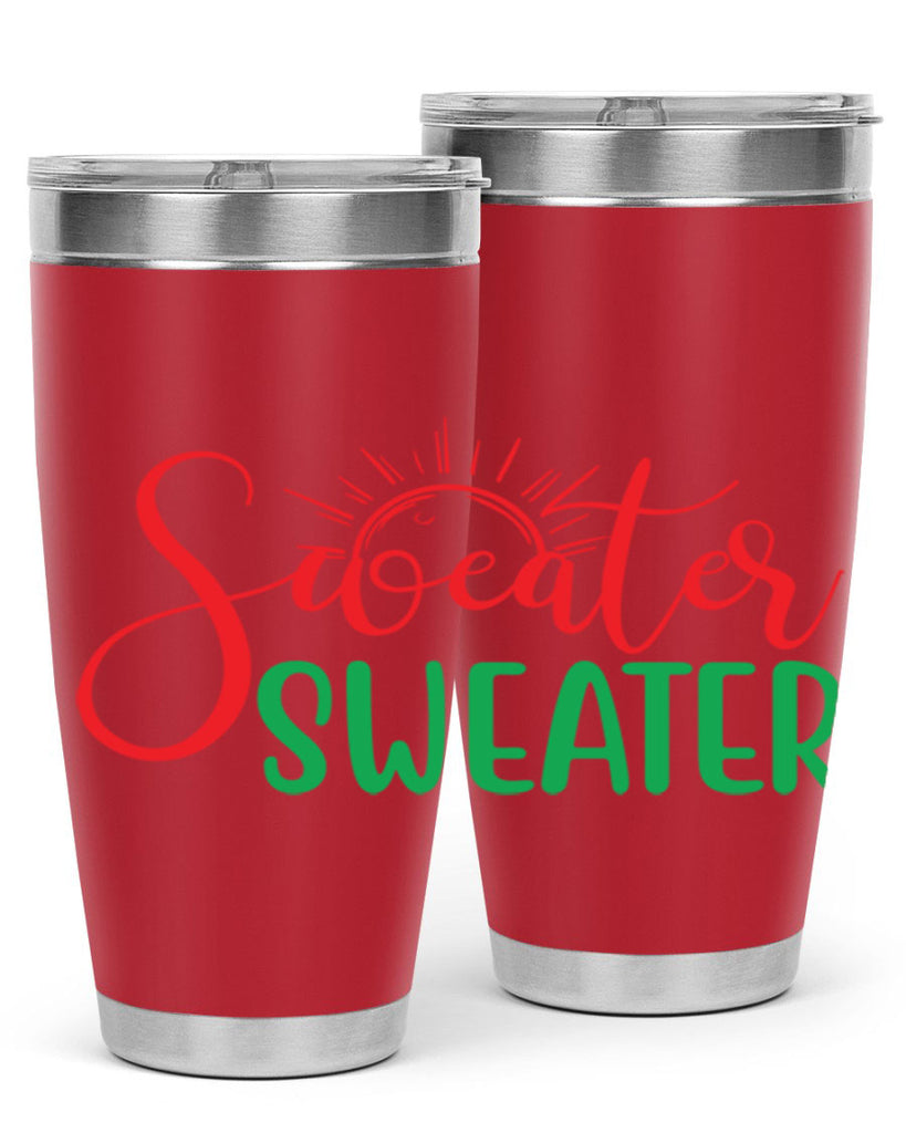 Sweater Weather 583#- fall- Tumbler