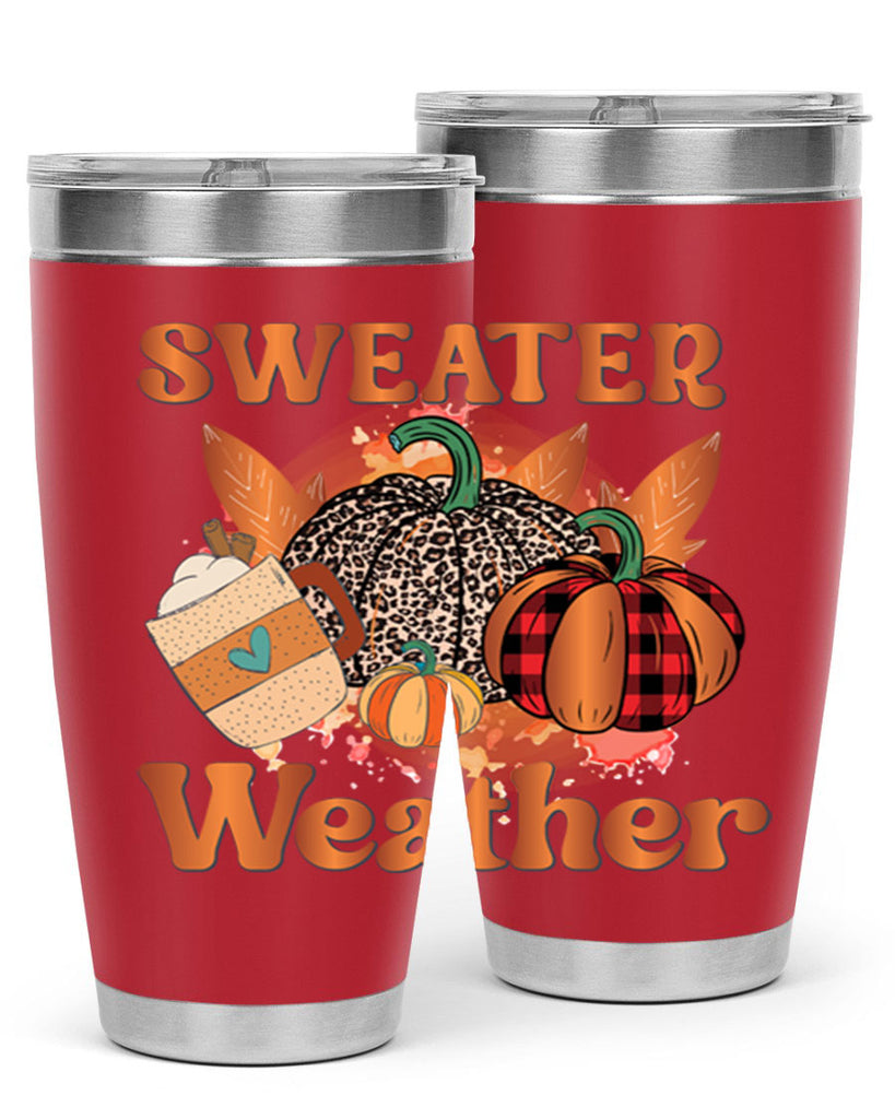 Sweater Weather 589#- fall- Tumbler