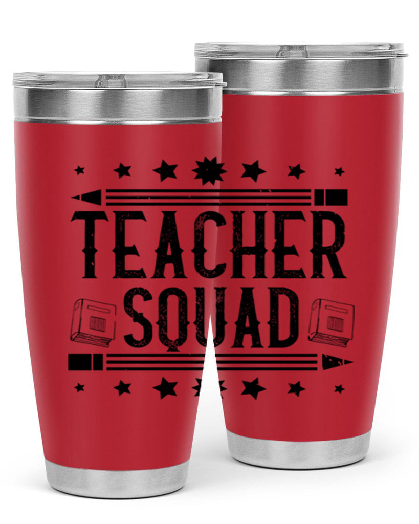 Teacher squad Style 14#- teacher- tumbler