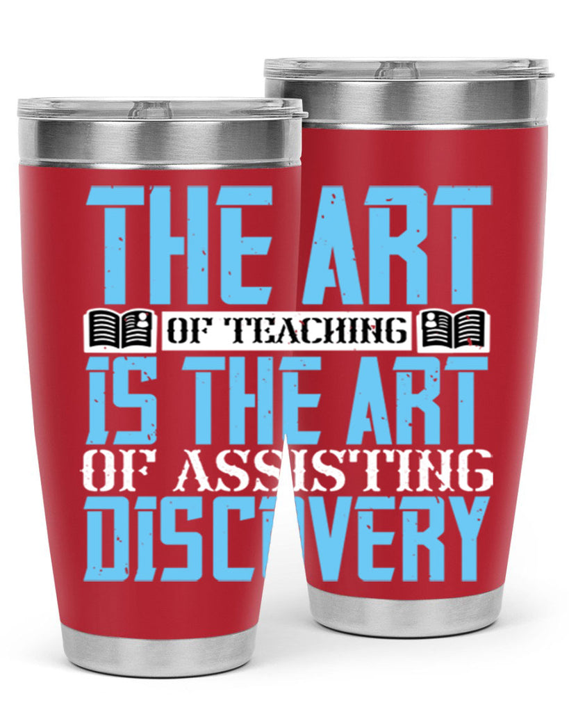 The art of teaching is the art of assisting discovery Style 15#- coaching- tumbler