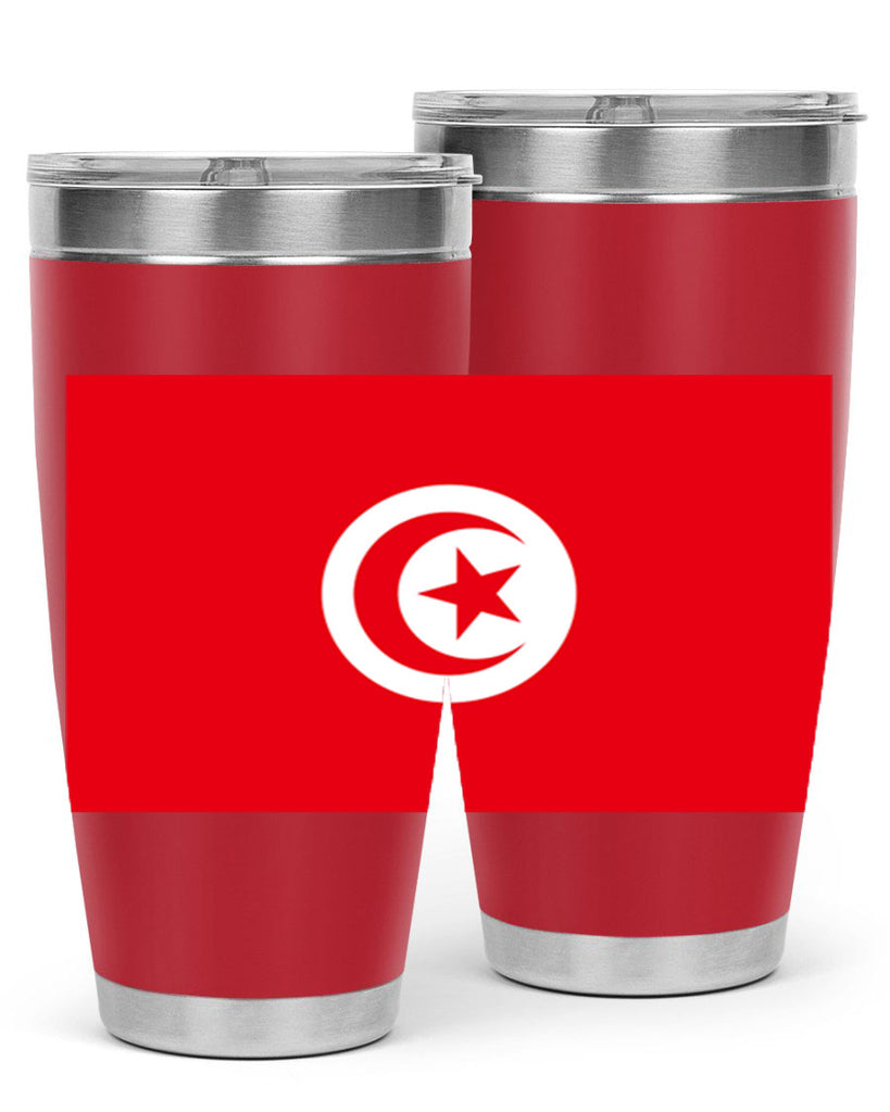 Tunisia 18#- world flags- Tumbler