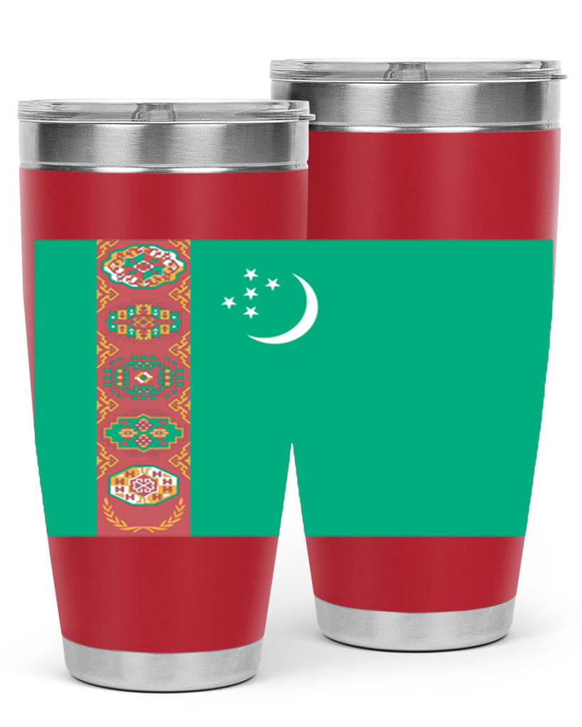 Turkmenistan 16#- world flags- Tumbler