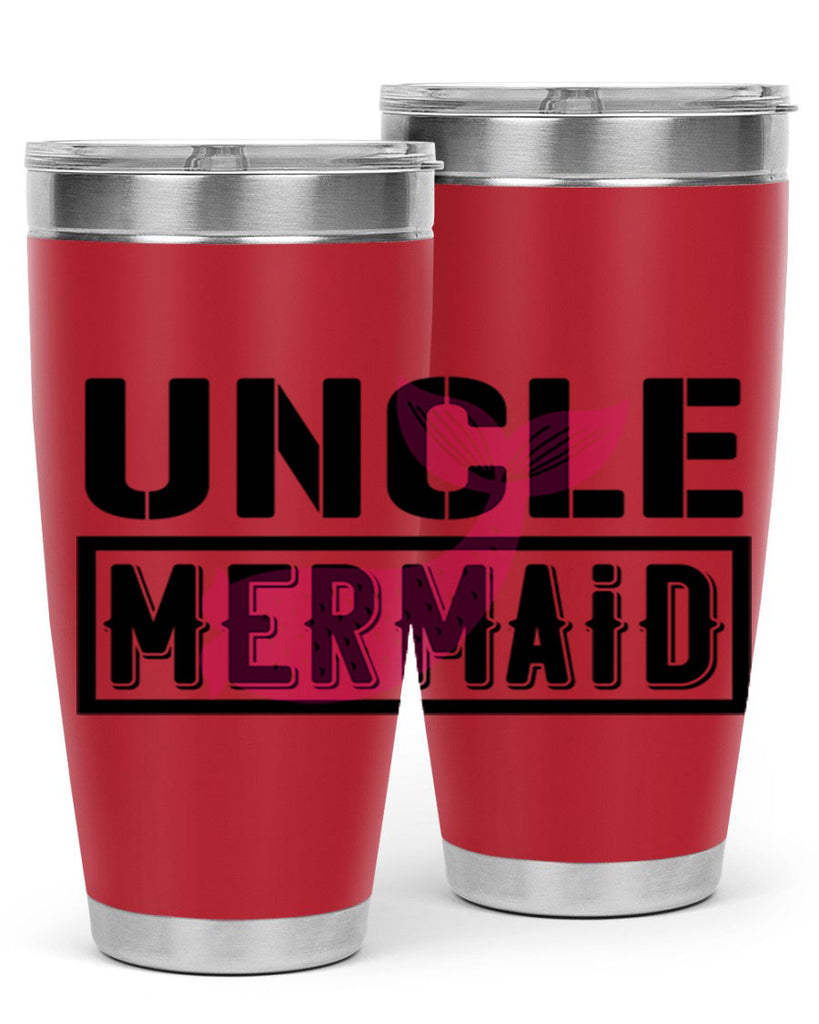 Uncle mermaid 634#- mermaid- Tumbler