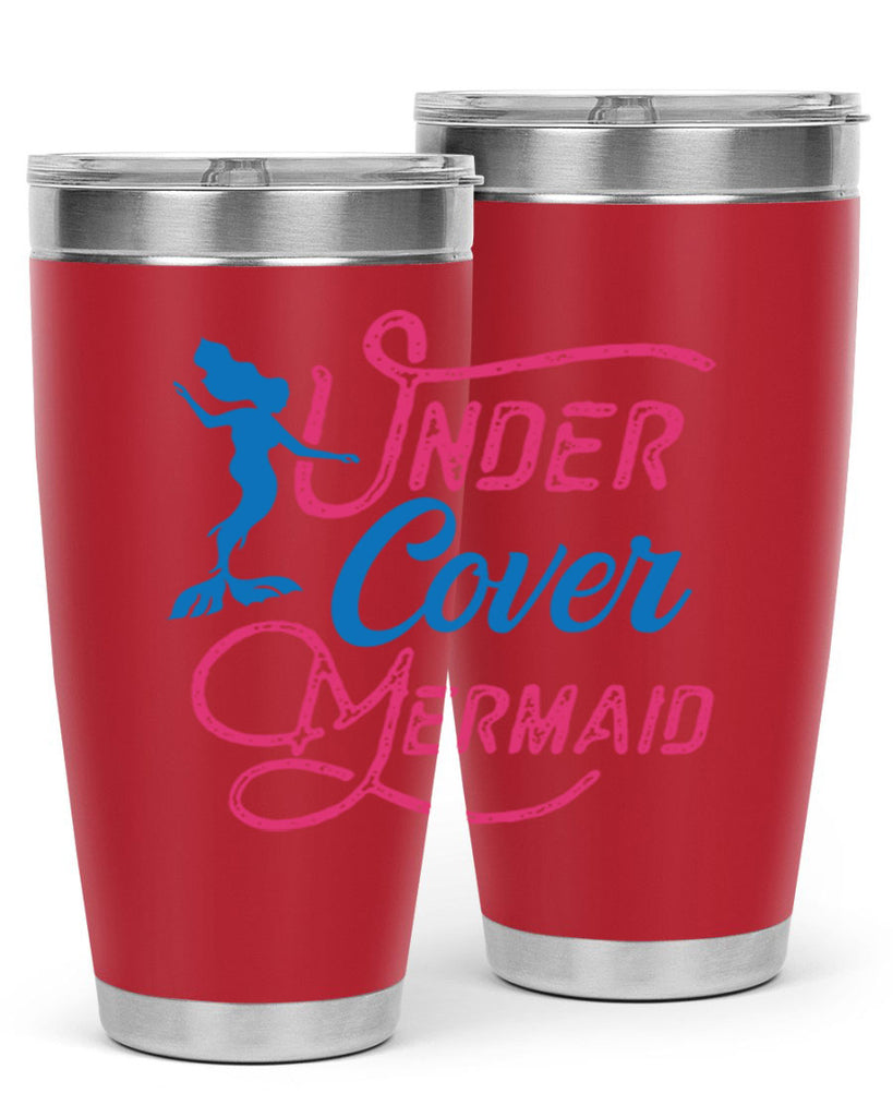 Under Cover Mermaid 640#- mermaid- Tumbler