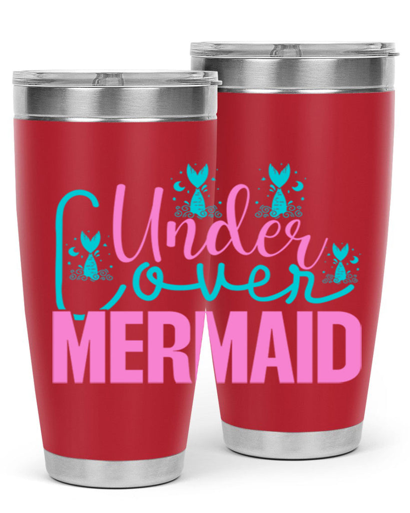 Under Cover Mermaid 643#- mermaid- Tumbler