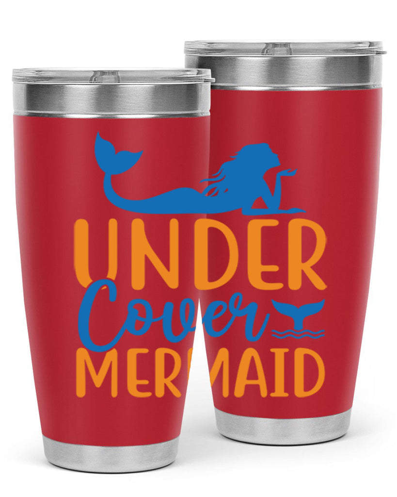 Under Cover Mermaid 644#- mermaid- Tumbler