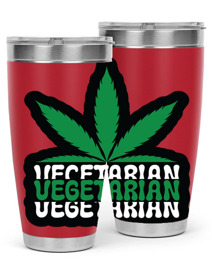 Vegetarian 271#- marijuana- Tumbler