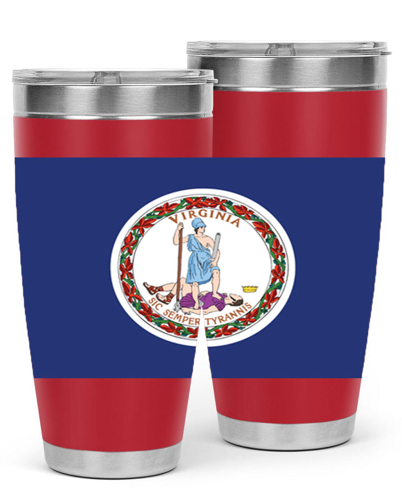 Virginia 6#- Us Flags- Tumbler