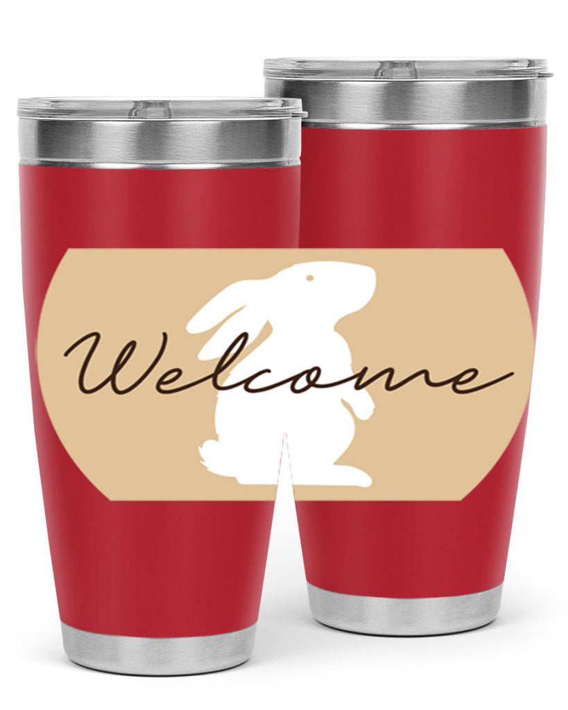 Welcome Bunny569#- spring- Tumbler